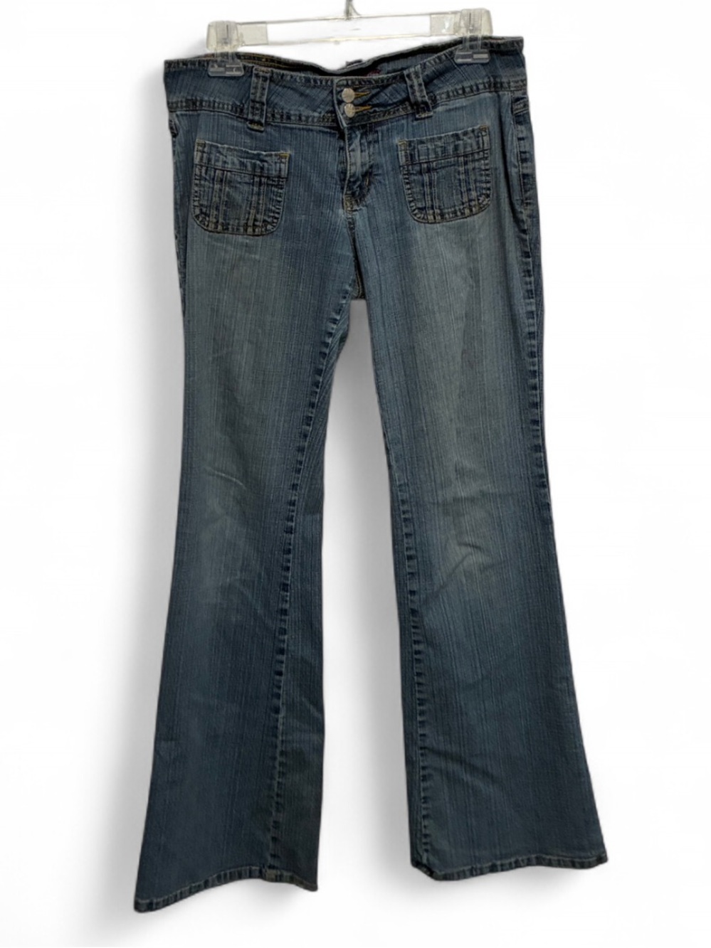 Y2K Younique Blue Low Rise Flared Jeans